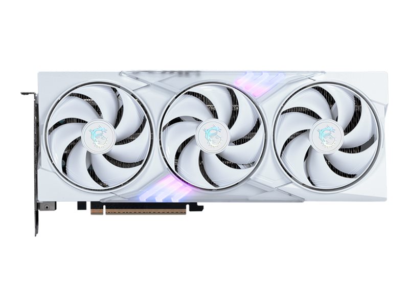 MSI GeForce RTX 5060 Ti 16G GAMING TRIO OC - Grafikkort - GeForce RTX 5060 Ti - 16 GB GDDR7 - PCIe 5.0 x16 - HDMI, 3 x DisplayPort - vit | Datorkomponenter - Grafikkort & Tilbehör - NVIDIA | GameStuff