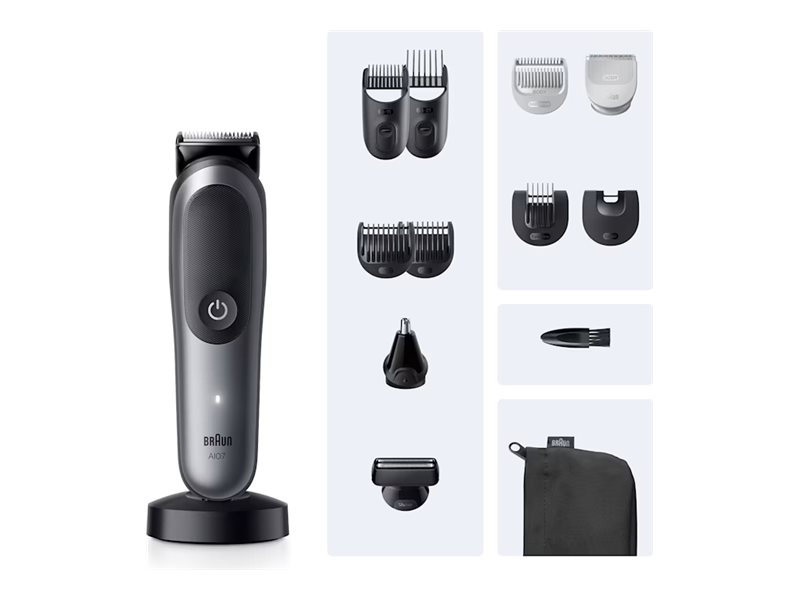 Braun All-In-One Series 7 Aio7560 - Trimmer - Trådløs - Space Grey