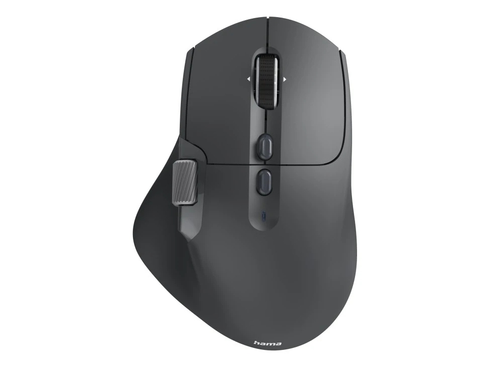 Hama Wm-900, Rechtshänder, Optisch, Rf Wireless + Bluetooth, 3200 Dpi, Schwarz