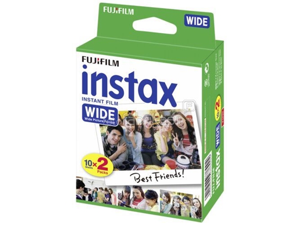 Fujifilm Instax Wide Glossy (10plx2) Film 108 x 86 mm Quantity 20 | Foto och video - Analog kamera - Instantkamera | GameStuff