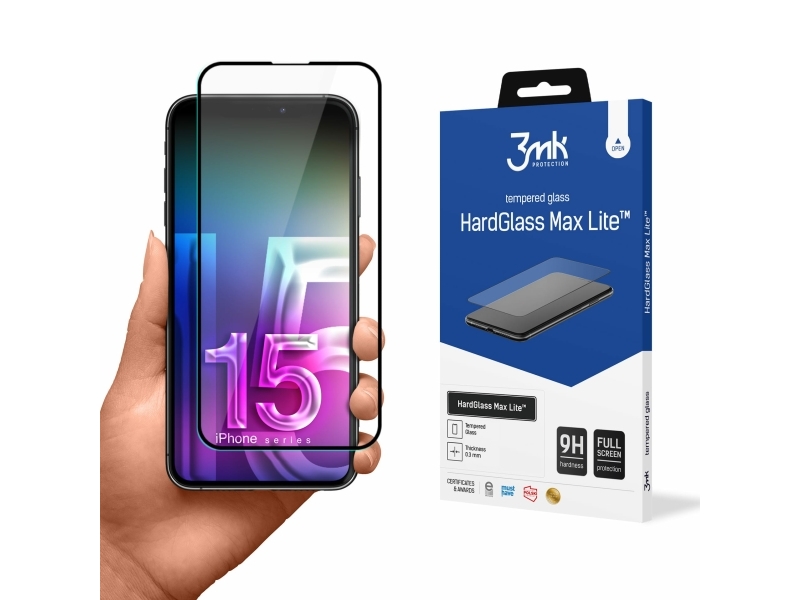 3Mk Hardglass Max Lite, Iphone 15 Plus, 1 Stk