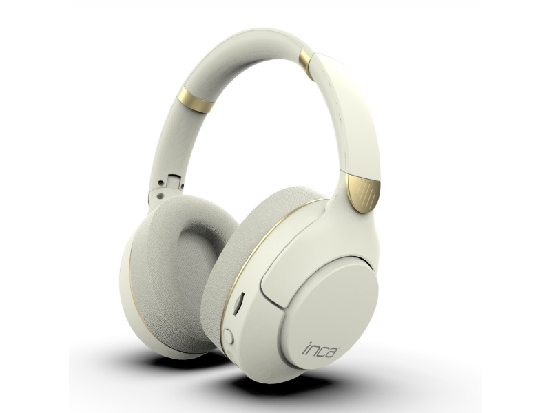 Inca Ibk-503B, Wireless, Calls/Music, 20 - 20000 Hz, 231 G, Headphones, White