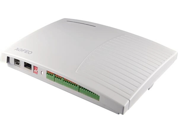 Agfeo Connect Box Es-Smart, Gigabit Ethernet, Dc, Poe, 12 V, 0.25 A, 184 Mm, 142 Mm
