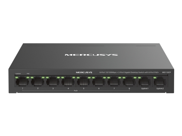 Mercusys Ms110cp, Fast Ethernet (10/100), Vollduplex, Power Over Ethernet (Poe), Wandmontage