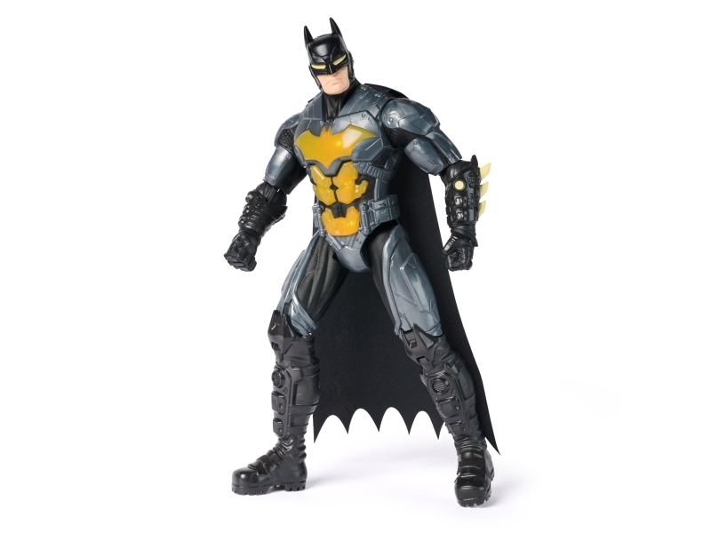 Dc Comics , Batman Night Flare 12" Light Up Action Figure With 24 Sounds & Phrases, Super Hero Kids Toys For Boys & Girls Ages 4 & Up, Batteries Incl