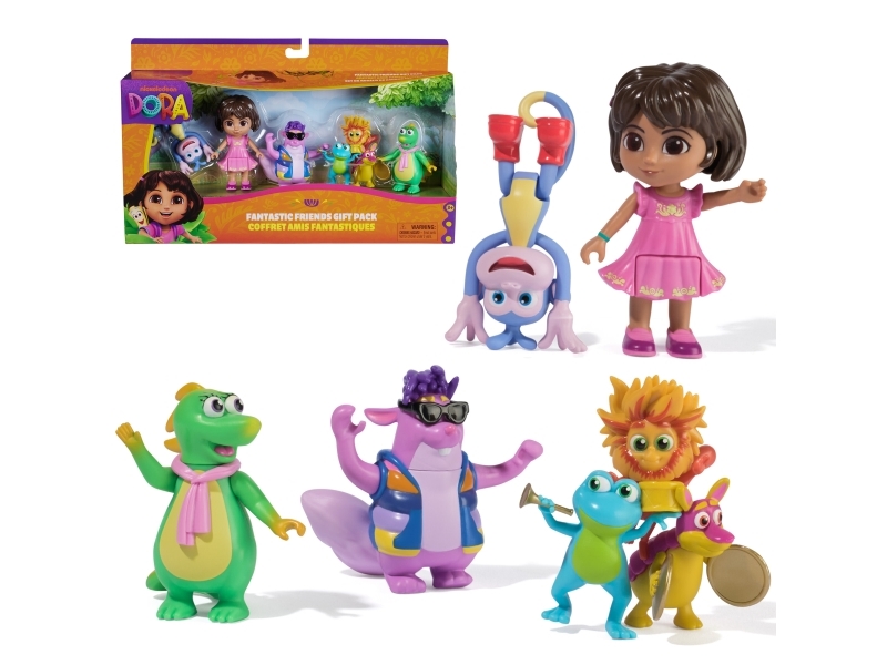 Dora, Fantastic Friends Gift Pack With Dora, Boots, Tico, Isa, And The Fiesta Trio, Toy Figures, Kids Toys For Girls & Boys Ages 3 And Up, 3 Yr(S), M