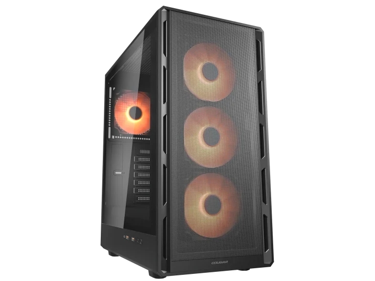 Cougar Cgr-2Ga5b-P, Midi Tower, Pc, Sort, Atx, Micro Atx, Mini-Itx, Flere, 17,5 Cm