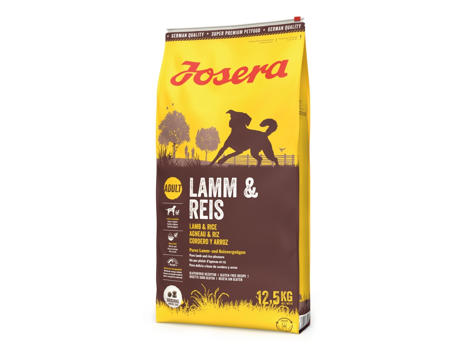 Josera Lamb & Rice, Voksen, Enhver Race, Lam, Ris, 12,5 Kg