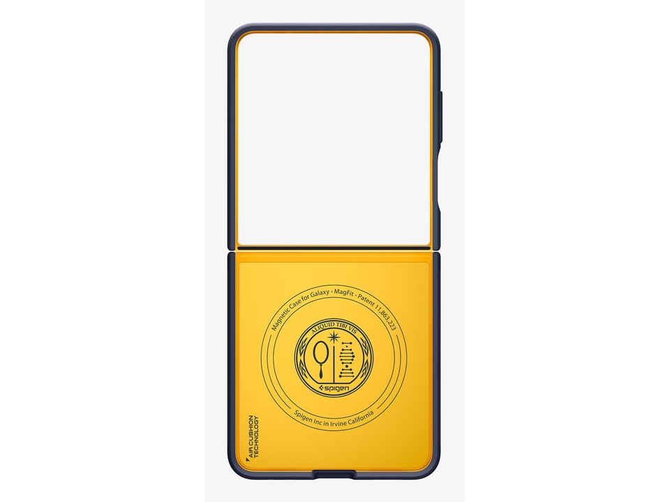 Spigen Nano Pop, Cover, Samsung, Galaxy Z Flip 7, 17,3 Cm (6.8"), Blåbær, Marineblå, Gul