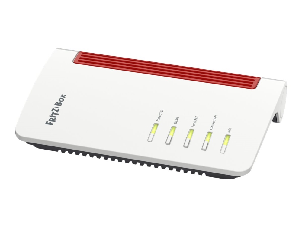Avm Fritz!Box 7530 - - Trådløs Router - - Dsl-Modem 4-Port Switch - 1Gbe - Wi-Fi 5 - Dual Band - Voip Telefon Adapter (Dect)