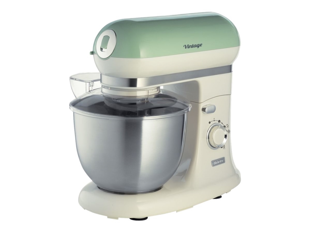 Ariete 00C158804ar0, 5,5 L, Chrom, Grün, Weiß, Drehregler, Kneten, Mixen, Edelstahl, 1200 W