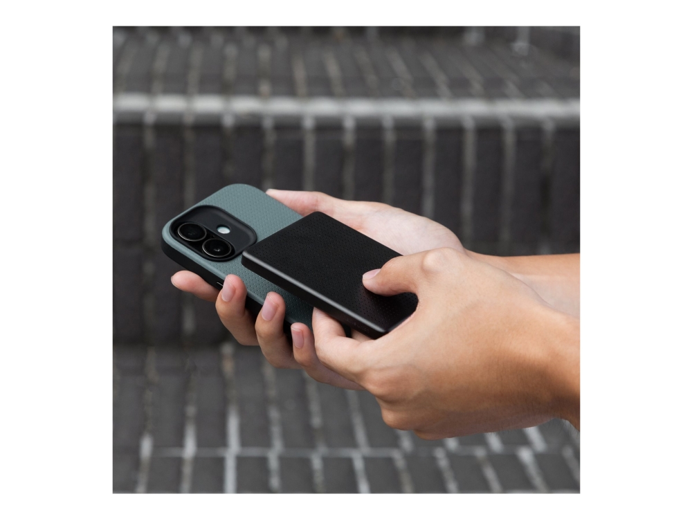 Native Union Active Power Bank - Magnetisk Powerbank 5000 Mah Kompatibel Med Magsafe Og Qi2, Usb-C - Usb-C-Kabel 15 Cm M Ie (Sort)
