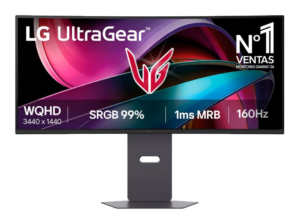Lg 34G600a-B, 86,4 Cm (34"), 3440 X 1440 Pixel, Wide Quad Hd, Lcd, 5 Ms, Sortieren