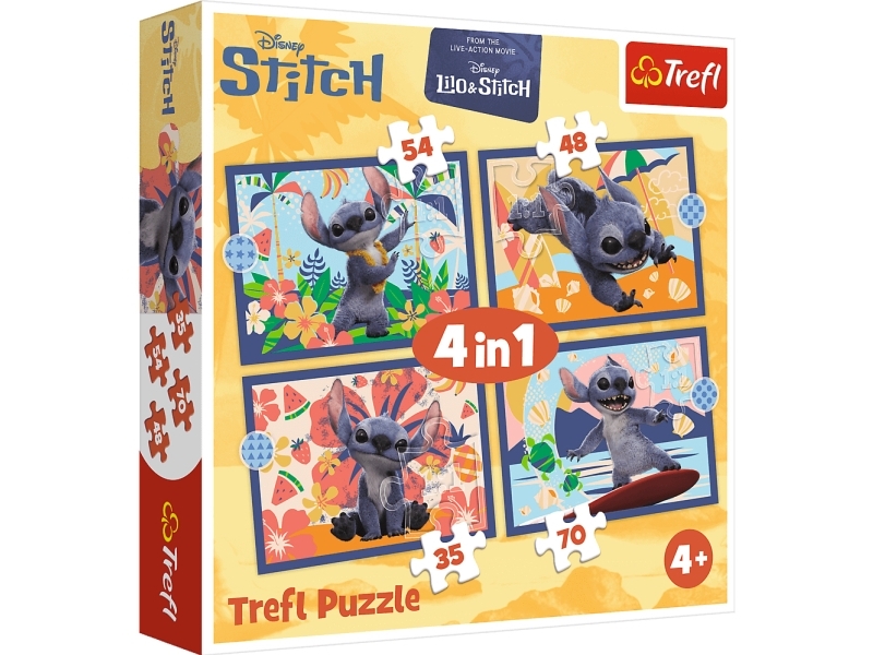 Trefl 34666, 70 Stück(E), Cartoons, 4 Jahr(E)