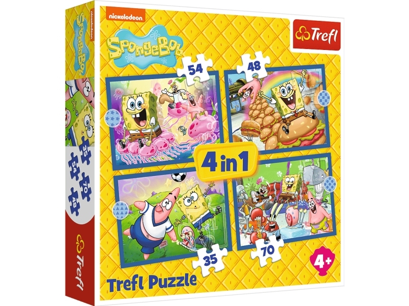 Trefl 34674, 70 Stück(E), Cartoons, 4 Jahr(E)
