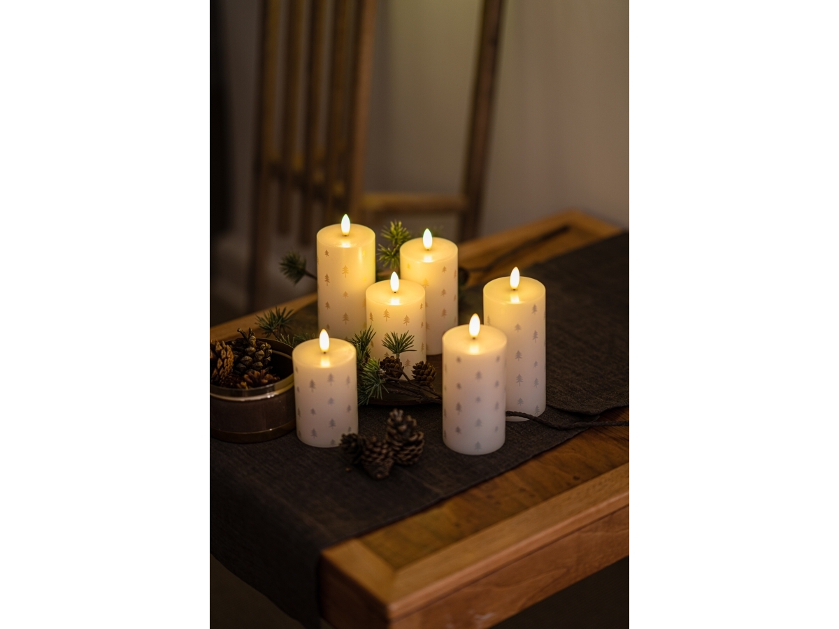 Philips Sirius Home juldekoration 80590, vit, 3 lampor, batteri, 7,5 cm – 3 st | Julen - Konstgjord belysning - Kalender och adventsljus | GameStuff
