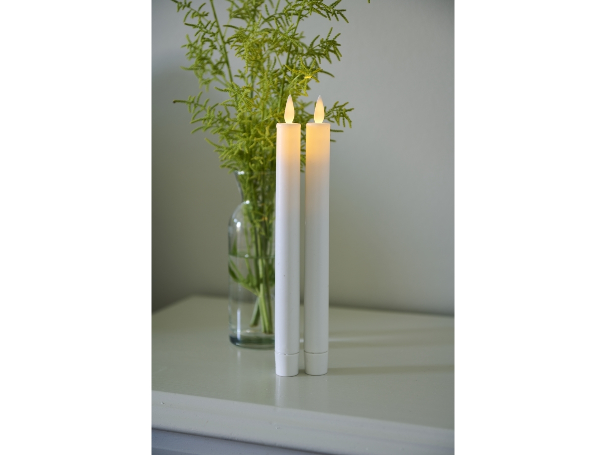 Juledekoration Frendo Sirius Home 80238, hvid, 2 lamper billede