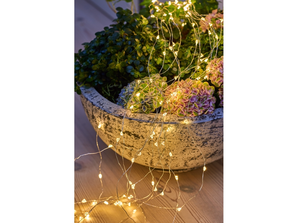 Sirius Home Maggie, Light Decoration Chain, Silver, Transparent, Flexible, 80 Bulb(S), Led, Clear