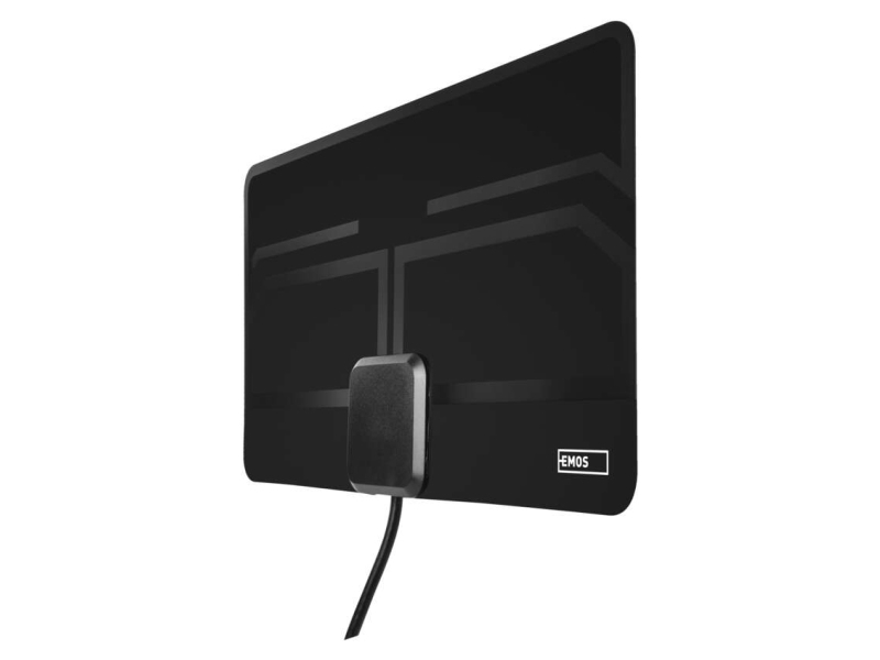 Inomhusantenn med förstärkare DAB/DVB-T2 LTE/4G/5G-filter EMOS | TV, Ljud & Bild - TV & Hemmabio - TV Tillbehör | GameStuff