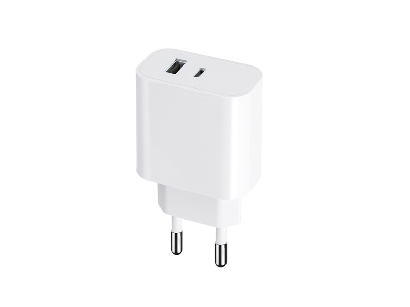 Telforceone Maxlife Mxtc-06 Pd Qc Ladegerät 1X Usb-C 1X Usb 30W Weiß