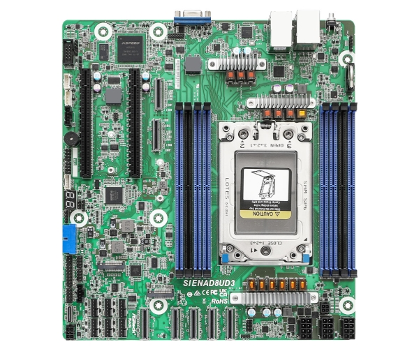 Asrock Mainboard Sienad8ud3 Micro-Atx Socket Sp6 Single (Sienad8ud3)