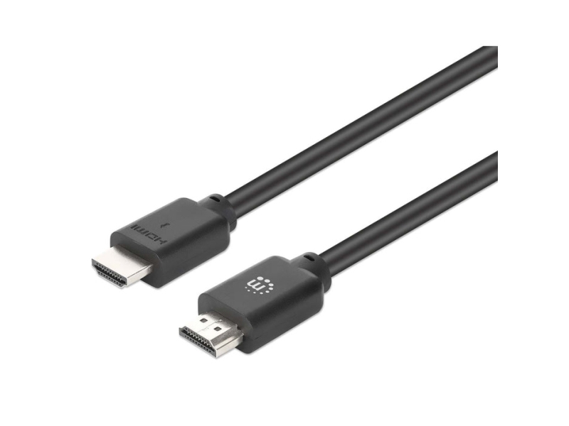 Manhattan 356671, 5 M, Hdmi Typ A (Standard), Hdmi Typ A (Standard), 3D, 18 Gbit/S, Schwarz