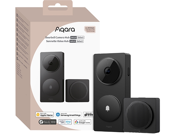 Aqara Doorbell Camera Hub G410 Select - Black | Huset - Husautomatisering | GameStuff