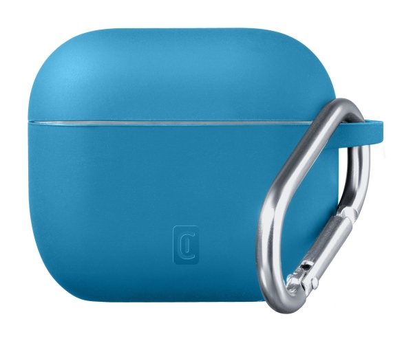 Cellularline Bounce - Airpods Pro 3, Blau, Apple, Silikon, 65 Mm, 23 Mm, 50 Mm
