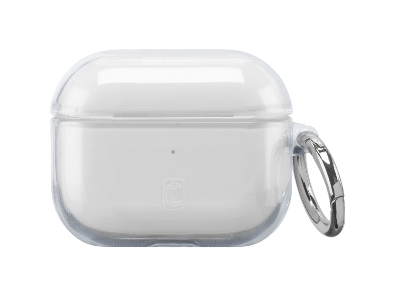 Cellularline Clear - Airpods Pro 3, Hülle, Transparent, Apple, Airpods Pro 3, Gummi, Kein Muster