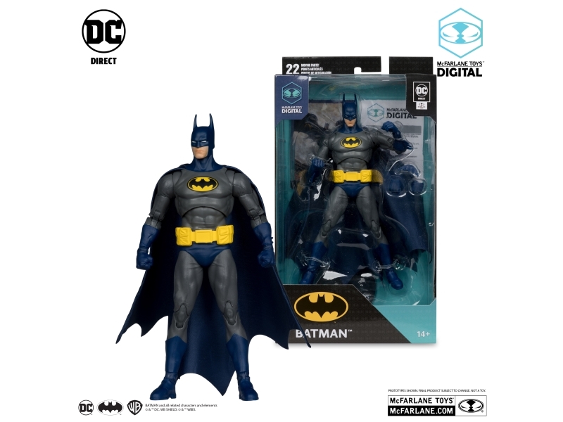 Mcfarlane Toys Batman (No Man’S Land) With Digital Collectible, Collectible Action Figure, Comics