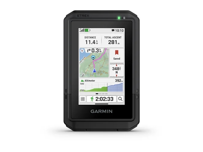 Garmin eTrex Touch, Personligt, Sort, Vandtæt, TopoActive, routable, IP67, TFT