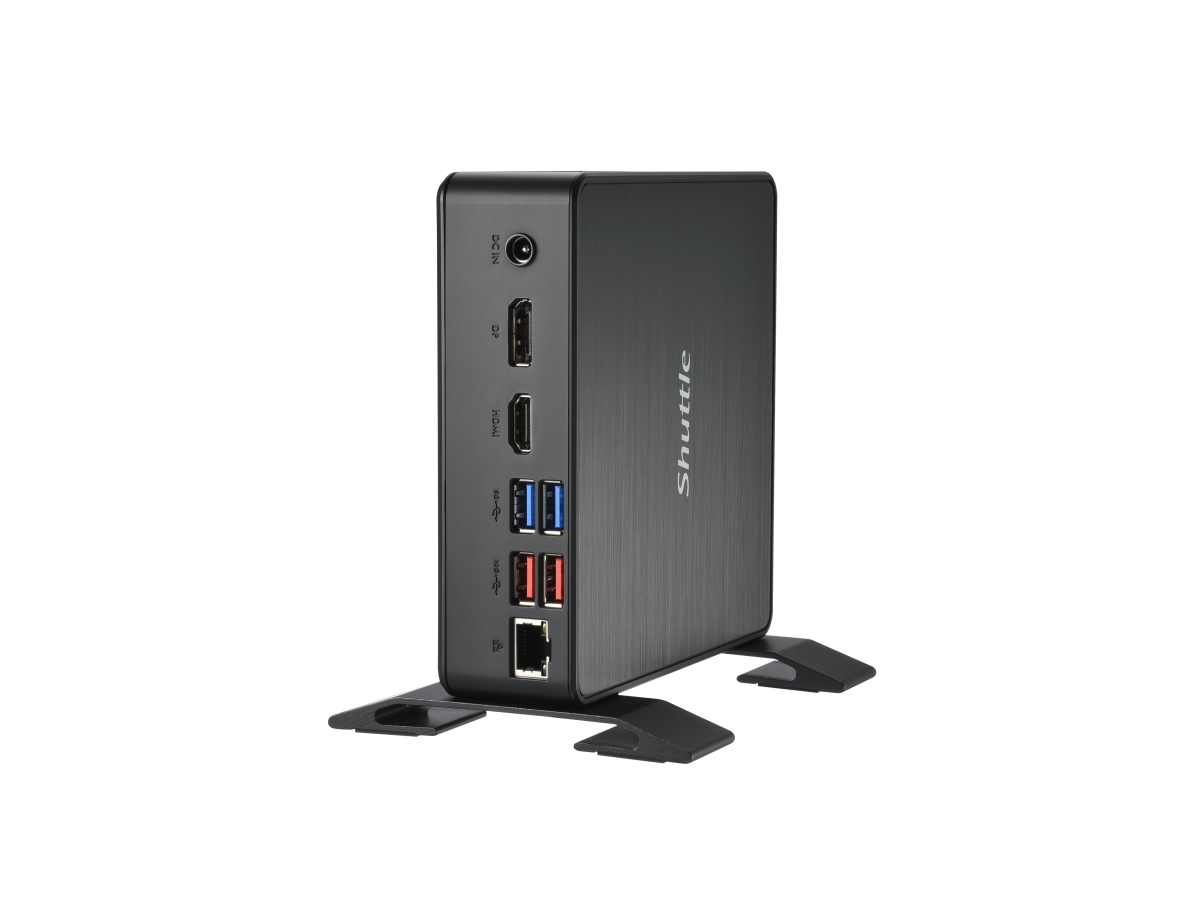 Shuttle Xpc - 1 X Celeron - Gigabit Ethernet - Intet Os - Skærm: Ingen - Sort