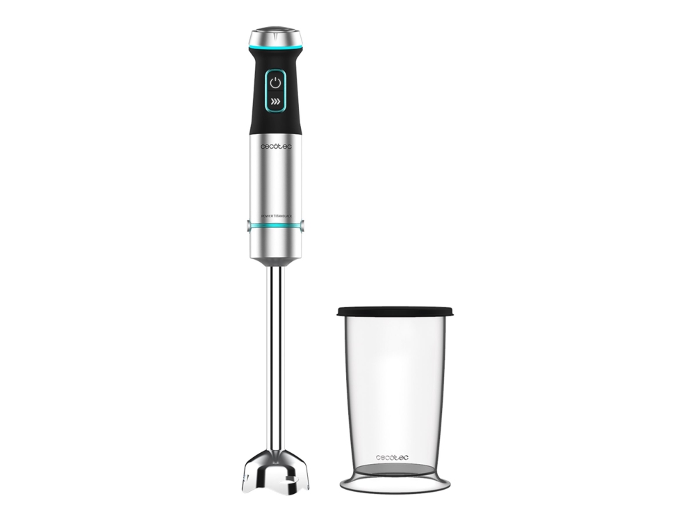 Cecotec Power TitanBlack 1200 XL - Stavmixer - 1,2 kW | Köksapparater - Köksmaskiner - Stavmixer | GameStuff