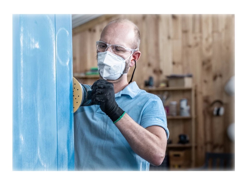Bosch Expert C470 - Sandpapirsark - for hardwood, mal på træ - 5 stykker - rund - kornstørrelse: P40 - 115 mm