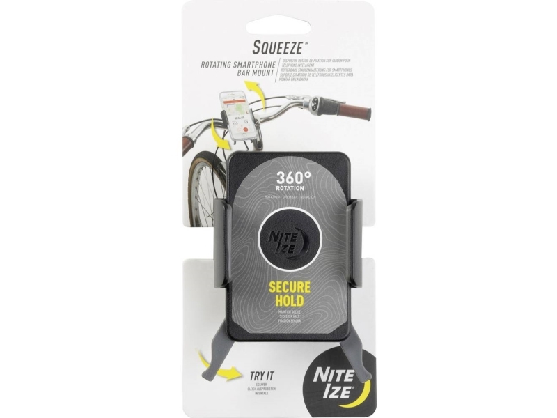 NITE Ize Mobiltelefonhållare cykel Bredd (max): 93 mm | Cykling - Cykelutrustning - Smartphone Cykelhållare | GameStuff