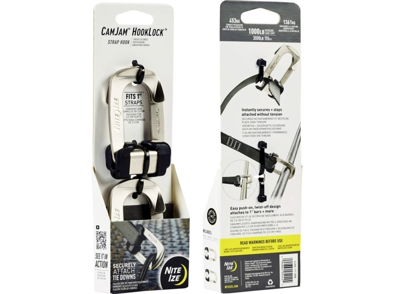 NITE Ize NI-CJHL-11-2R8 Todelt spænderem (L x B x H) 107 x 49.3 x 28.2 mm