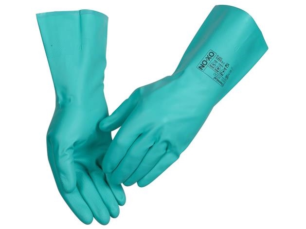 Kemisk handske Chemical Basic 6000 grön 9 | Färg & Tillbehör - Tillbehör - Handskar | GameStuff