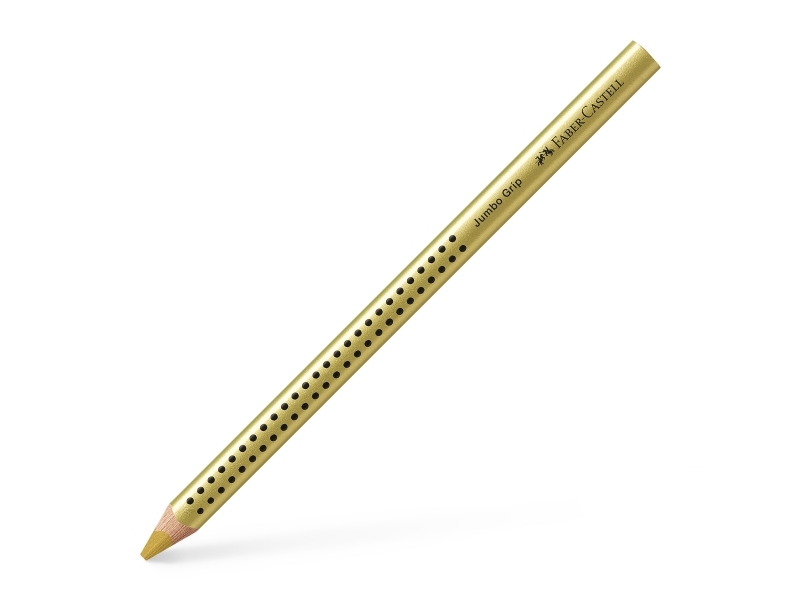 Faber-Castell Jumbo GRIP - Farvet blyant - guld - 3.8 mm