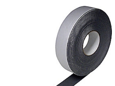 isoleringstape, Sort - 3x50 mm, 25 m rulle, UV-bestandig