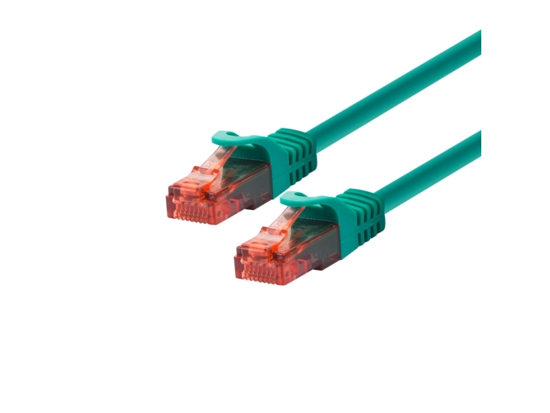 Logon Tcu66u250g, 25 M, Cat6, U/Utp (Utp), Rj-45, Rj-45, Grøn