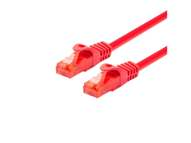 Logon Tcu66u250r, 25 M, Cat6, U/Utp (Utp), Rj-45, Rj-45, Rød