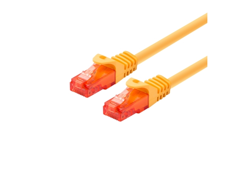 Logon Tcu66u250y, 25 M, Kat6, U/Utp (Utp), Rj-45, Rj-45, Gelb