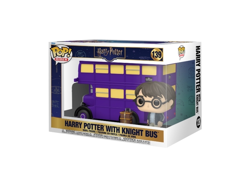 Funko Pop! Vinylfigur: Harry Potter - Harry Potter Mit Knight Bus, 15 Cm