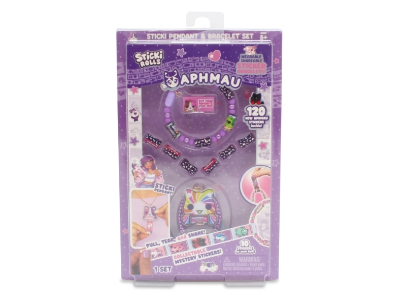 STICKI ROLLS APHMAU Bracelet and Pendant set