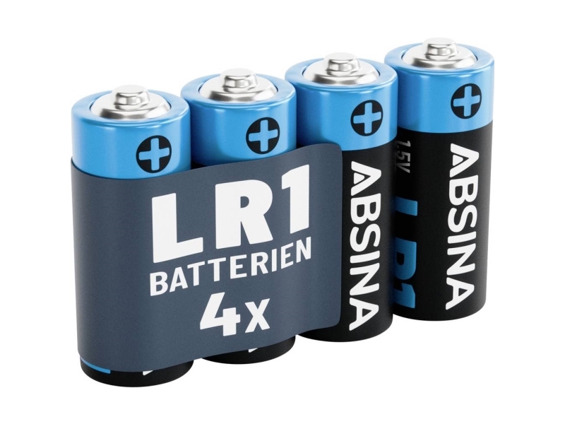 Absina Lady N batteri Lady (N) Alkali-mangan 1,5 V 800 4 stk