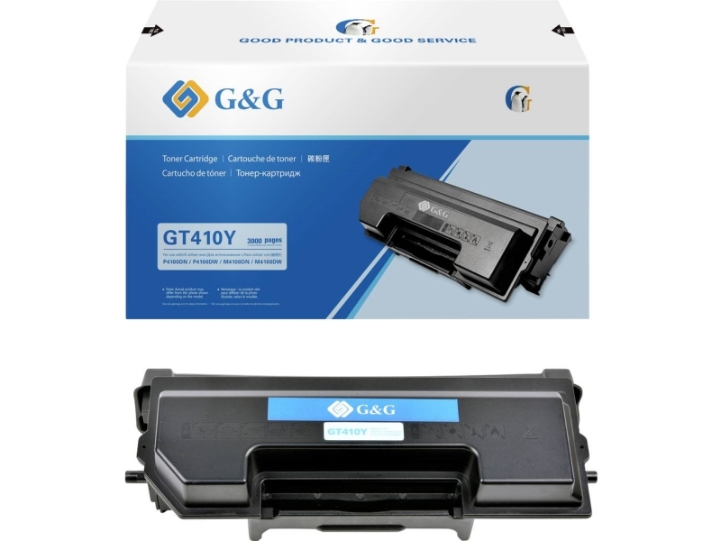 G&G Tonere Gt410y Original Sort 11000 Sider G&G-Gt410y