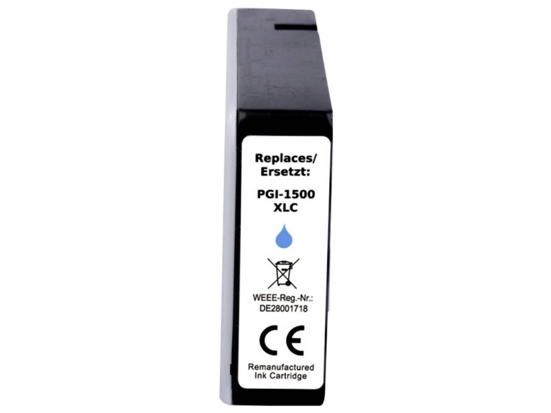Renkforce Druckerpatrone Ersetzt Canon Pgi-1500C Xl Kompatibel Cyan Rf-Cpgi1500xlc (Rf-6736468)