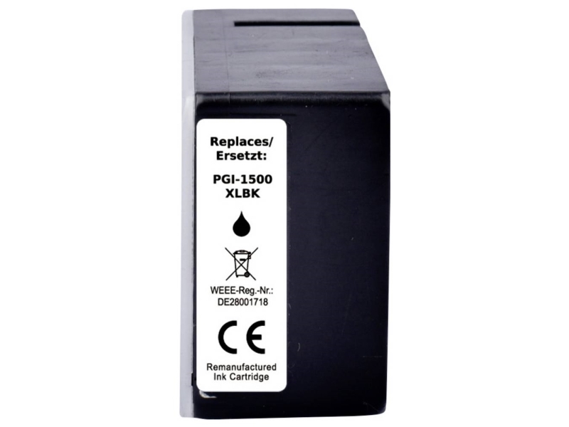 Renkforce Druckerpatrone Ersetzt Canon Pgi-1500Bk Xl Kompatibel Schwarz Rf-Cpgi1500xlbk (Rf-6736466)