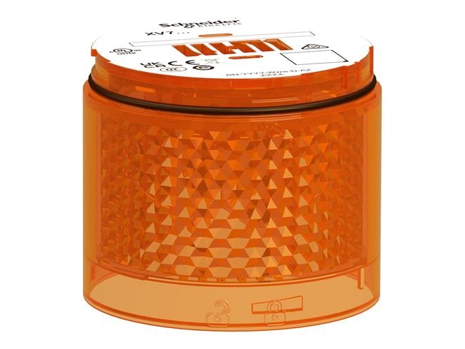 Belysningsenhet XVB7 med fast LED i orange | Signalteknik | GameStuff