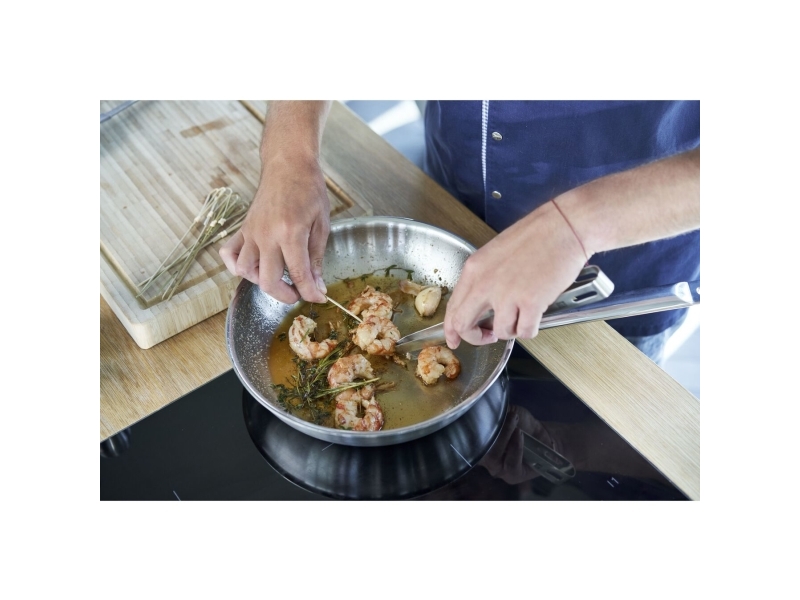 Stegepande i rustfrit stål 20 cm - ZWILLING Pro, rund allroundpande